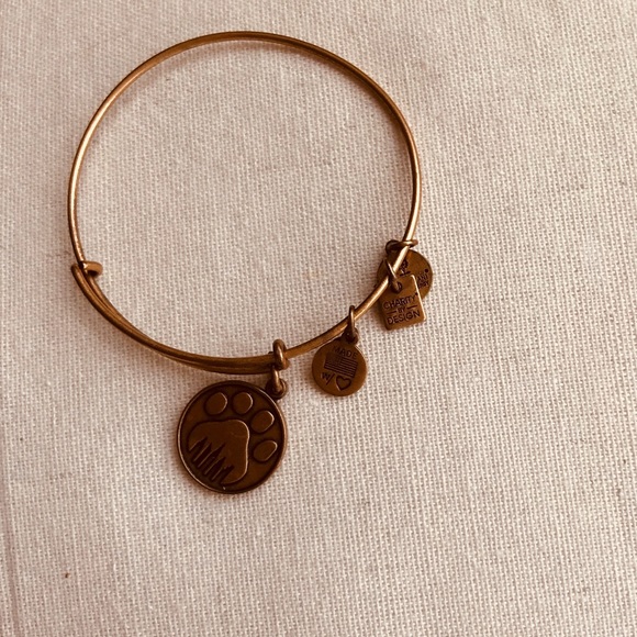Alex and Ani Bear Paw Bracelet - Picture 2 of 3